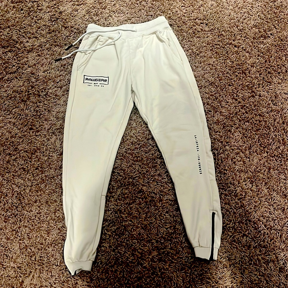 Rawgear French Terry Tech Joggers Size Medium, have been worn only 4 times.